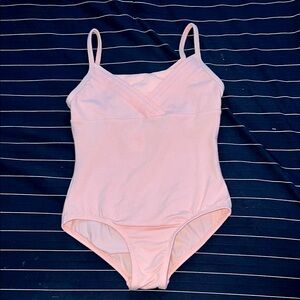 Light pink leotard with light pink tutu